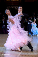 Benedetto Ferruggia & Claudia Köhler at International Championships 2008