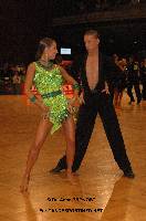Alexander Svanberg & Anastasija Jerjomina at 23. German Open Championships