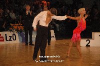 Jurij Batagelj & Jagoda Batagelj at IDSF European Latin Championship 2009
