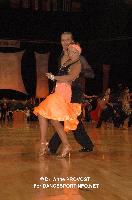 Damir Haluzan & Anna Mashchyts at 