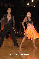 Damir Haluzan & Anna Mashchyts at 