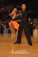 Damir Haluzan & Anna Mashchyts at 