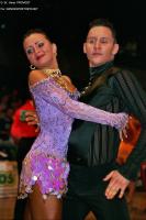 Rihards Dusa & Agnese Junkure at German Open 2005