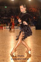 Gediminas Grigonis & Justina Zemaityte at IDSF European Latin Championship 2009