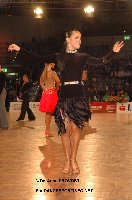 Gediminas Grigonis & Justina Zemaityte at IDSF European Latin Championship 2009