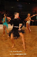 Gediminas Grigonis & Justina Zemaityte at IDSF European Latin Championship 2009