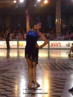Sante Mandolini & Victoria Martin at WDC World Professional Latin Championships 2007