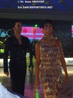 Bryan Watson & Carmen Vincelj at WDC World Professional Latin Championships 2007