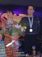 Bryan Watson & Carmen Vincelj at WDC World Professional Latin Championships 2007