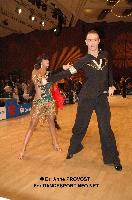 Valentin Voronov & Alina Imrekova at 