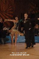 Valentin Voronov & Alina Imrekova at 