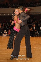 Mike-etienne Heinrich & Isabel Gundlach at German Amateur Latin Championship 2008
