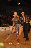 Yvo Eussen & Elisabeth Novotny at IDSF European Latin Championship 2009