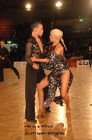 Yvo Eussen & Elisabeth Novotny at IDSF European Latin Championship 2009