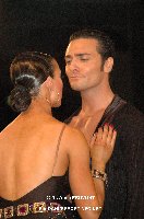 Stefano Di Filippo & Anna Melnikova-Duknauske at IDSF European Latin Championship 2009