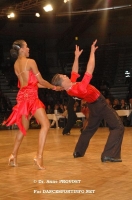 Misa Cigoj & Alexandra Malai at World Cup 10 Dance