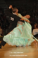 Misa Cigoj & Alexandra Malai at World Cup 10 Dance