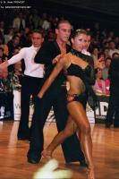 Ferdinando Iannaccone & Alesya Leshchenko at German Open 2005