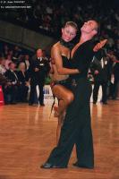 Ferdinando Iannaccone & Alesya Leshchenko at German Open 2005