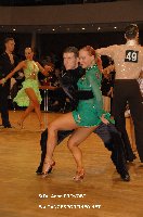 Andreas Hoffmann & Isabel Krüger at German Amateur Latin Championship 2008