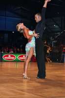 Franco Formica & Oksana Nikiforova at IDSF World Amateur Latin Championship