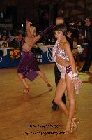 Danylo Shcherbanyuk & Megi Bakradze at 