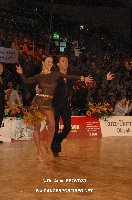 Carlos Custodio & Elena Custodio at IDSF European Latin Championship 2009