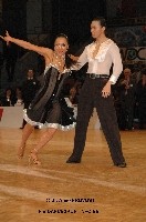 Sonny Jin Zhang & Cher Wen Qingluo at WDC World Professional Latin Championships