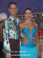Plamen Danailov & Radostina Gerova at WDC World Professional Latin Championships 2007