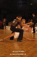 Christopher Carroll & Louise Mcgowan at IDSF European Latin Championship 2009