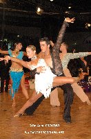 Christopher Carroll & Louise Mcgowan at IDSF European Latin Championship 2009
