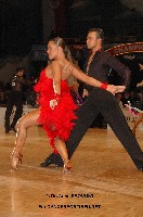 Dmitri Timokhin & Natalia Petrova at WDC World Professional Latin Championships