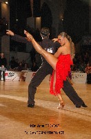 Dmitri Timokhin & Natalia Petrova at WDC World Professional Latin Championships