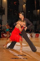 Dmitri Timokhin & Natalia Petrova at WDC World Professional Latin Championships