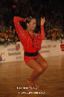Lars Olav Eltervaag & Melanie Kegel at IDSF European Latin Championship 2009