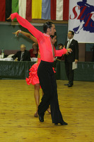 Balazs Nagymihaly & Szilvia Szögi at Bratislava Open 2008
