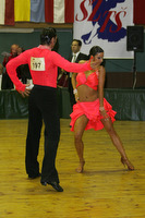 Balazs Nagymihaly & Szilvia Szögi at Bratislava Open 2008