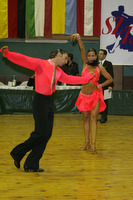 Balazs Nagymihaly & Szilvia Szögi at Bratislava Open 2008
