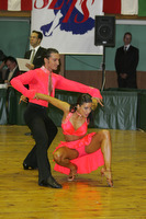 Balazs Nagymihaly & Szilvia Szögi at Bratislava Open 2008