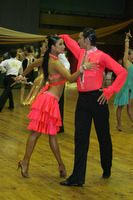 Balazs Nagymihaly & Szilvia Szögi at Bratislava Open 2008