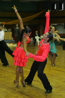 Balazs Nagymihaly & Szilvia Szögi at Bratislava Open 2008