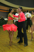 Balazs Nagymihaly & Szilvia Szögi at Bratislava Open 2008