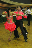 Balazs Nagymihaly & Szilvia Szögi at Bratislava Open 2008