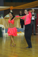 Balazs Nagymihaly & Szilvia Szögi at Bratislava Open 2008