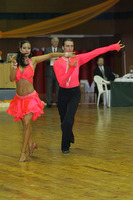 Balazs Nagymihaly & Szilvia Szögi at Bratislava Open 2008