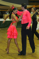 Balazs Nagymihaly & Szilvia Szögi at Bratislava Open 2008