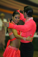 Balazs Nagymihaly & Szilvia Szögi at Bratislava Open 2008