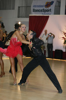 Giannis Aliev & Ekaterina Bychkovskaya at 8th Kistelek Open
