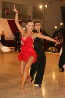 Giannis Aliev & Ekaterina Bychkovskaya at 8th Kistelek Open