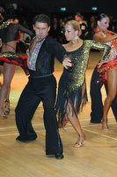 Bryan Jeromeo & Elena Ivanyuk at International Championships 2009
